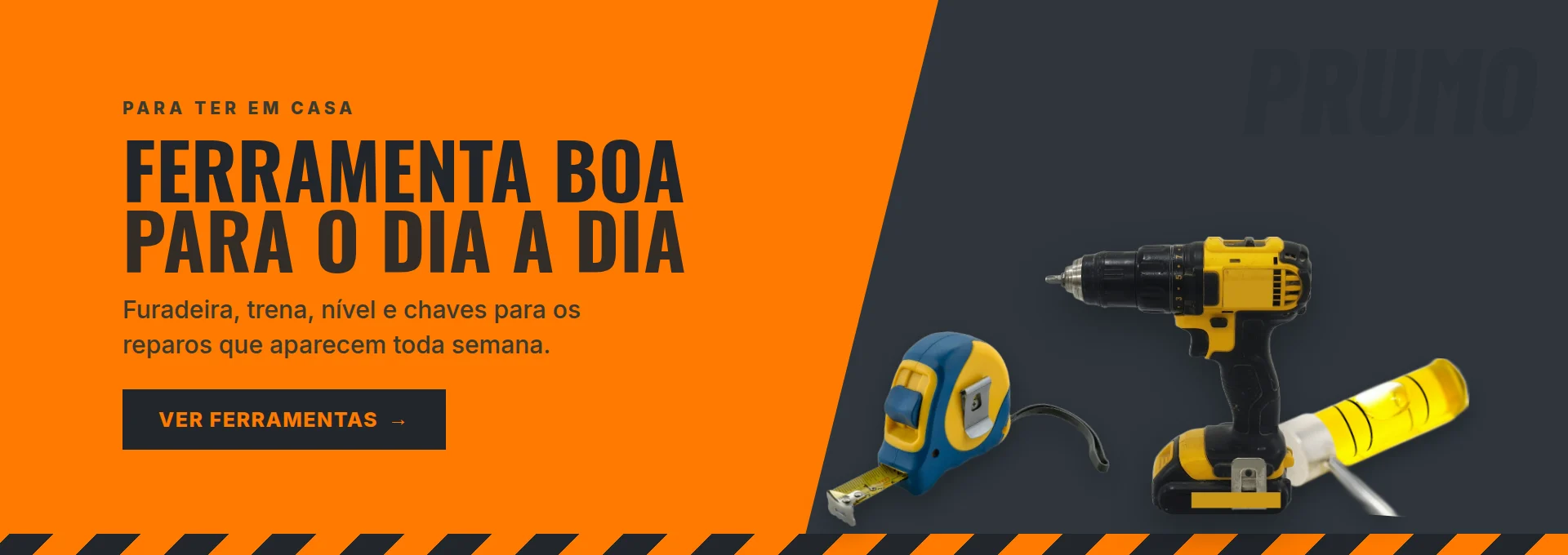 Prumo Materiais — Ferramenta boa